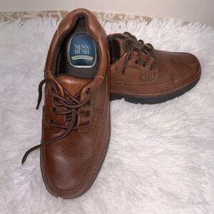 NUNN BUSH Brown * Cameron Casual Oxford Walking Shoe Sz 9